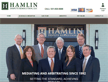 Tablet Screenshot of hamlindispute.com